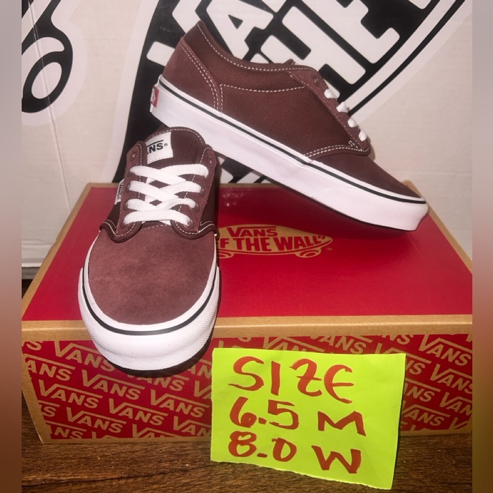 Vans Atwood sz 6.5 Men 8.0 Woman